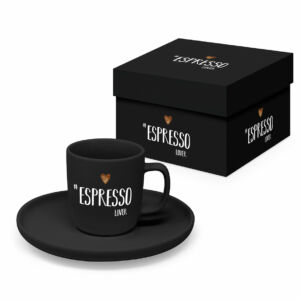 Porcelán eszpresszós csésze - 100ml - Espresso Lover