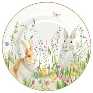 Húsvéti Porcelán Desszertes tányér 19cm - Happy Easter