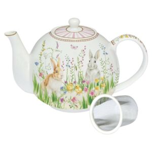 Húsvéti Porcelán Teáskanna - 1000ml - Happy Easter