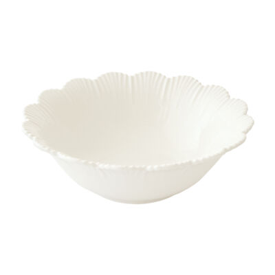 Porcelán tál 16cm, Fleuri white