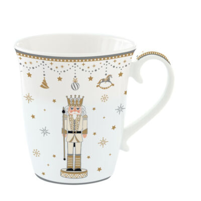 Diótörő Karácsonyi Porcelán Bögre - 275ml - Royal Nutcracker
