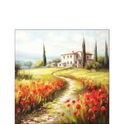 Tuscan house papírszalvéta 25x25cm, 20db-os