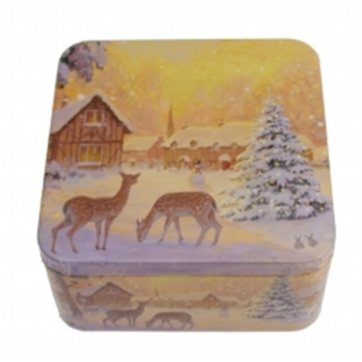 Karácsonyi fémdoboz - Winter Nostalgia