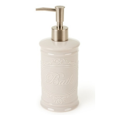 Kerámia folyékonyszappan adagoló szürke - Bath