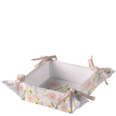 Pastel flowers kenyérkosár