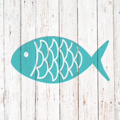 Cabana Fish papírszalvéta 33x33cm, 20db-os