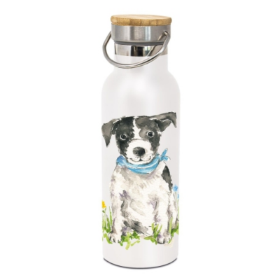 Rozsdamentes acél útipalack, duplafalú, 0,5l, Bobby