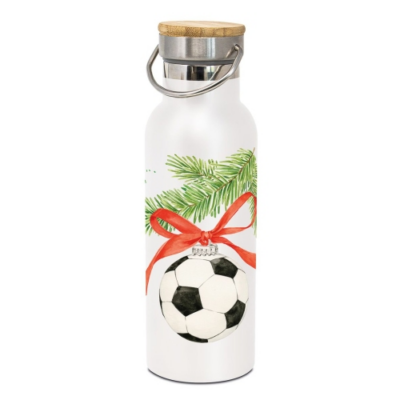 Rozsdamentes duplafalú acél útipalack - 500ml - Football Ornament