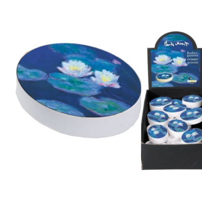 FRI.43116 Ovál radír, Monet: Water Lilies