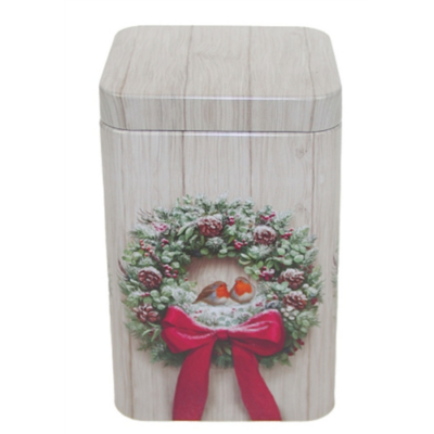 Karácsonyi fémdoboz - Rotkehlchen