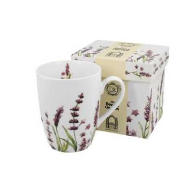 Porcelán bögre 380 ml - Levendula