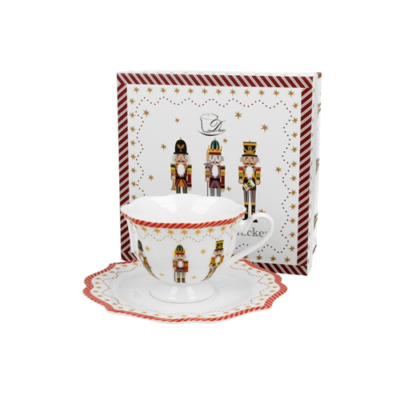 Porcelán csésze szett 190ml Christmas Nutcracker