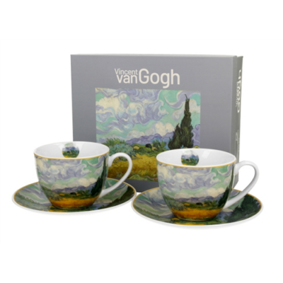 Porcelán csésze szett 270ml Van Gogh: Búzamező