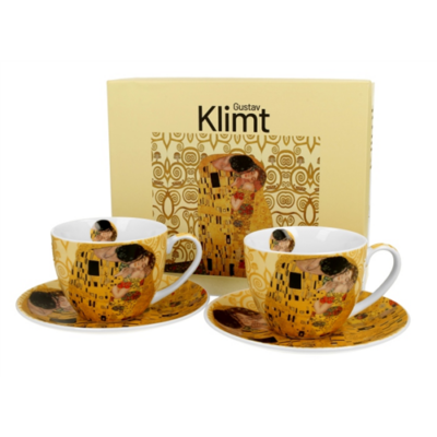 Porcelán csésze szett 270ml Klimt: A csók