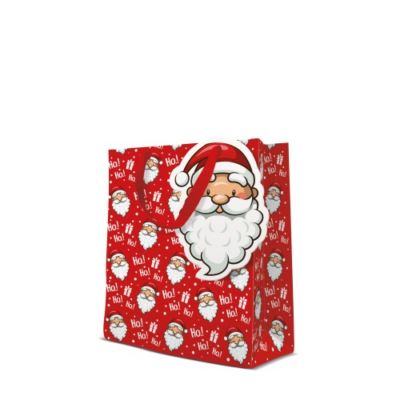 Ho Ho ho papír ajándéktáska medium 20x25x10cm