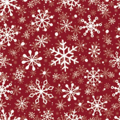 Christmas Snowflakes papírszalvéta 33x33 cm, 20 db-os