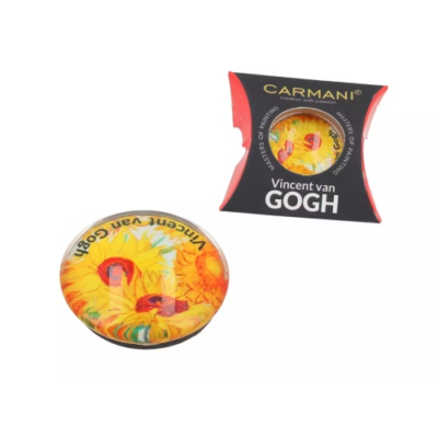 Hűtőmágnes - Van Gogh: Napraforgók