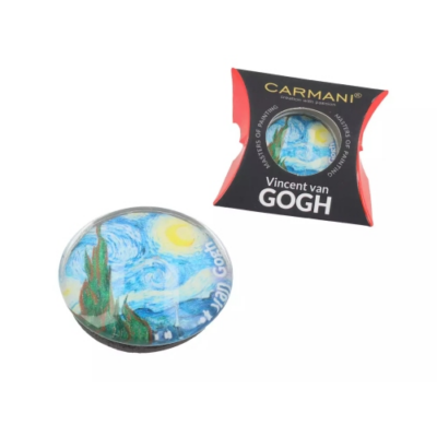 Hűtőmágnes - Van Gogh: Csillagos éj