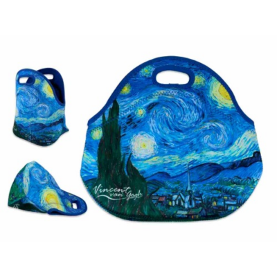 Neoprén szendvics táska - Van Gogh: Csillagos éj