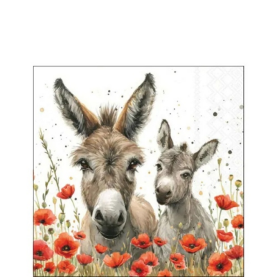 Lilly &amp; Lou papírszalvéta 25x25cm, 20db-os