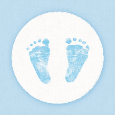 Baby Steps Boy papírszalvéta 33x33cm, 20db-os