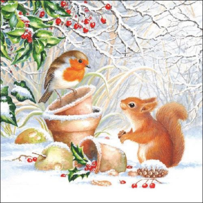 Winter Picture  papírszalvéta 33x33 cm, 20 db-os