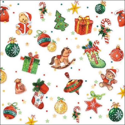 Tree Decorations Papírszalvéta 33x33 cm, 20 db-os
