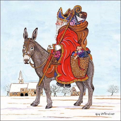Saint Nicholas papírszalvéta 33x33cm, 20 db-os