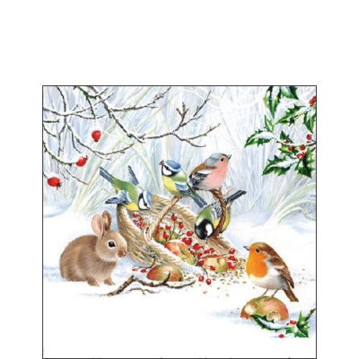 Winter Treat papírszalvéta 25x25cm, 20 db-os