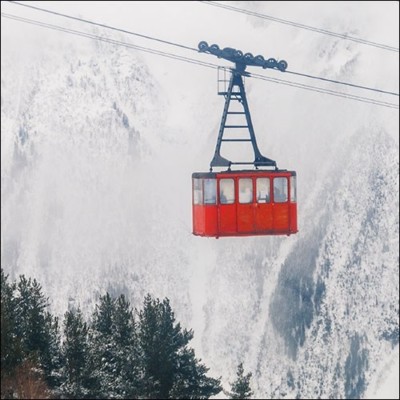 Ski Gondola papírszalvéta 33x33cm, 20 db-os