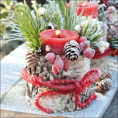 Frozen Candle papírszalvéta 33x33cm, 20 db-os