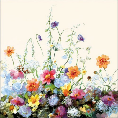 Summer Breeze cream papírszalvéta 33x33cm, 20db-os