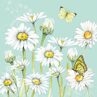 Daisy Green papírszalvéta 33x33cm, 20db-os