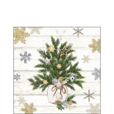 Decorated Branches papírszalvéta 25x25cm,  20 db-os