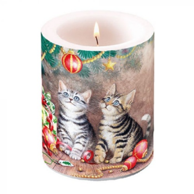 Karácsonyi Átvilágítós Gyertya - Magic Of Christmas - 12x10 cm