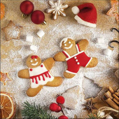 Baking Cookies papírszalvéta 33x33cm,  20 db-os