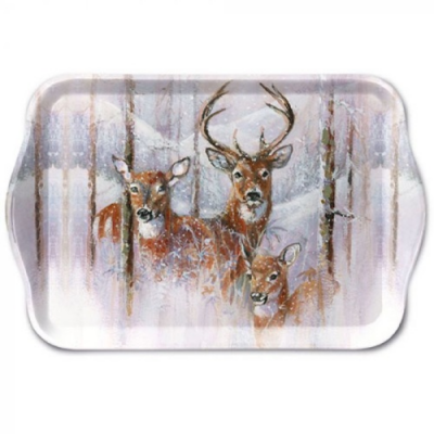 Winterness Stag műanyag kistálca 13x21 cm