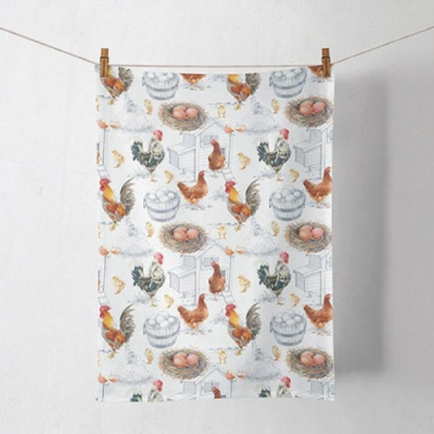 Chicken Farm konyharuha - 50x70cm