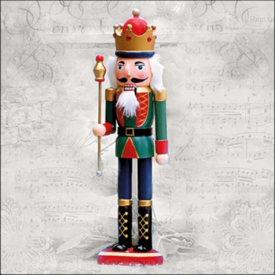 Nutcracker King papírszalvéta 33x33cm, 20db-os