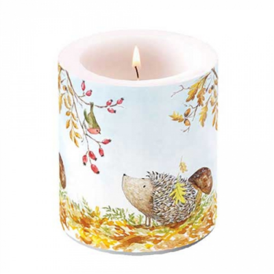 Forest friends átvilágítós gyertya 8cm