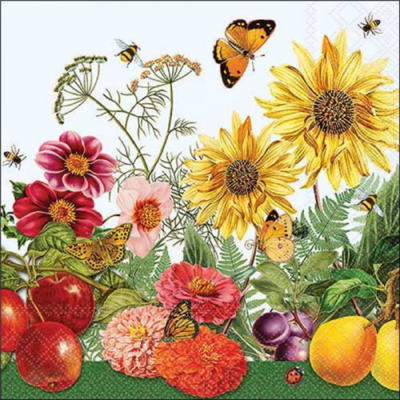 Sunny Garden papírszalvéta 33x33cm, 20db-os