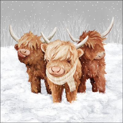 John, Paul &amp; George papírszalvéta 33x33cm, 20db-os