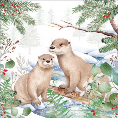 Otter papírszalvéta 33x33cm, 20db-os