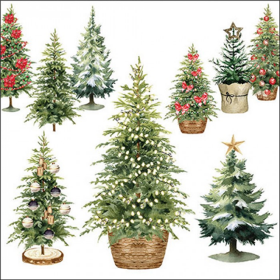 Tree collection papírszalvéta 33x33cm, 20db-os