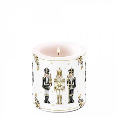 Royal nutcrackers átvilágítós gyertya 8x7,5cm