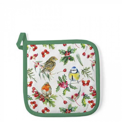 Birds in Winter edényalátét 20x20cm