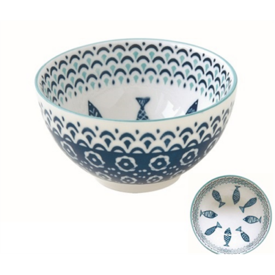 Porcelántálka 10cm, Sea Shore
