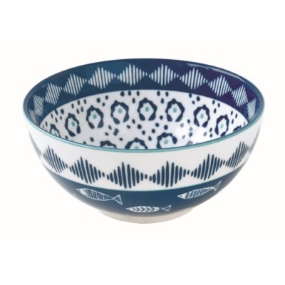Porcelántál 15cm, Sea Shore