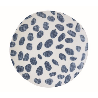Porcelán desszertes tányér - 21cm - Blue Breeze