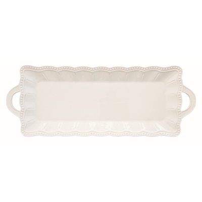 Porcelán tálca - 43x16cm - Elite